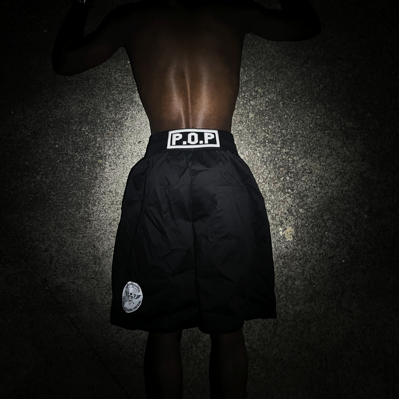 "HOLYWOOD" Hybrid Boxing Shorts