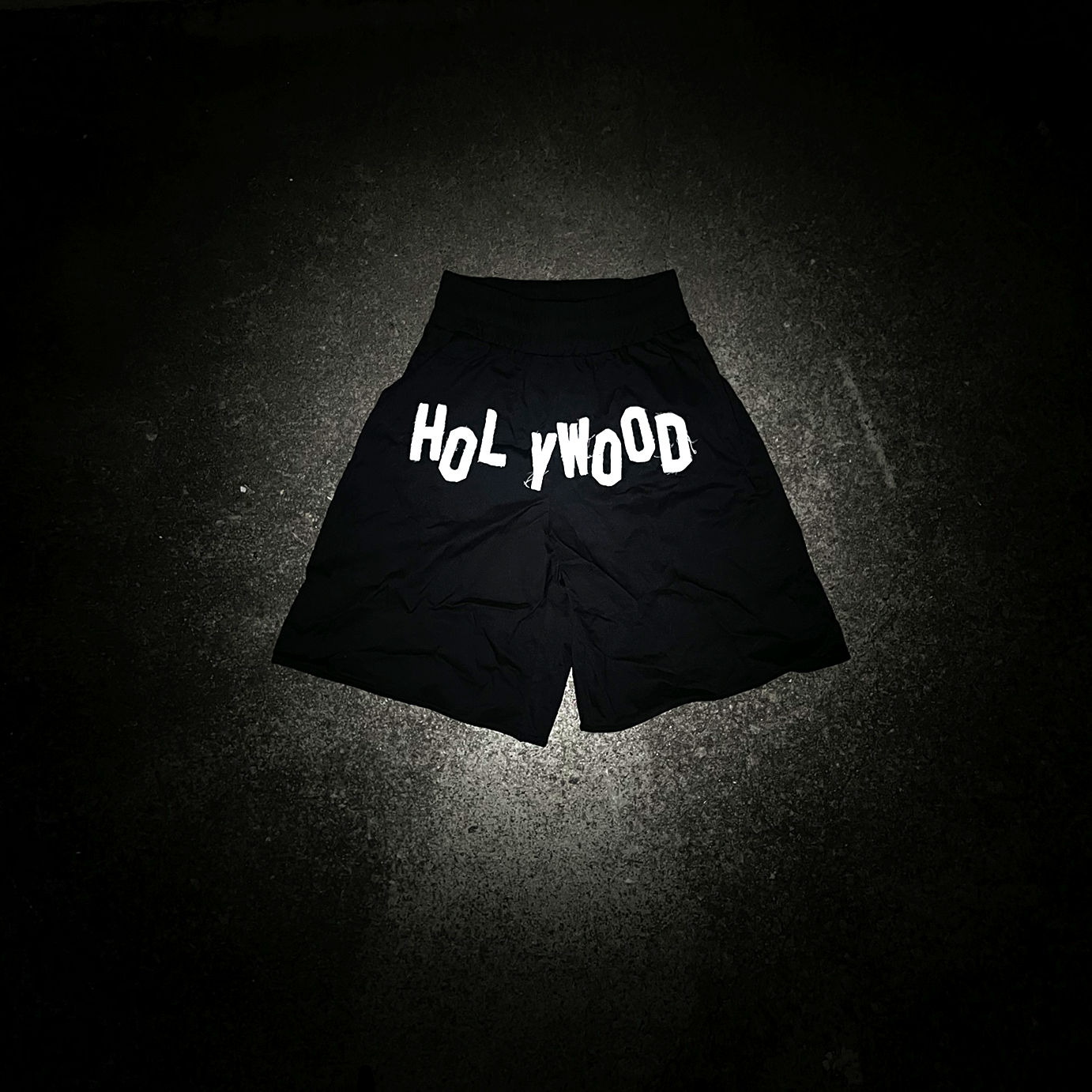 "HOLYWOOD" Hybrid Boxing Shorts